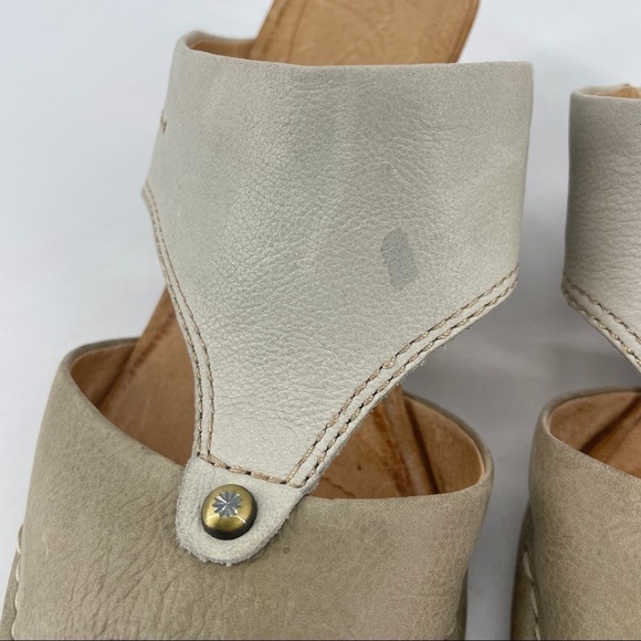 Naya Two tone Heeled Sandals leather - Picture 3 of 8